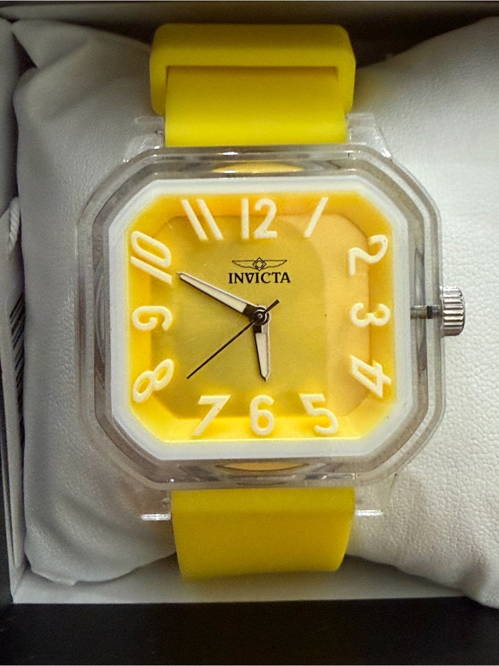 Invicta Angel Yellow Strap Watch